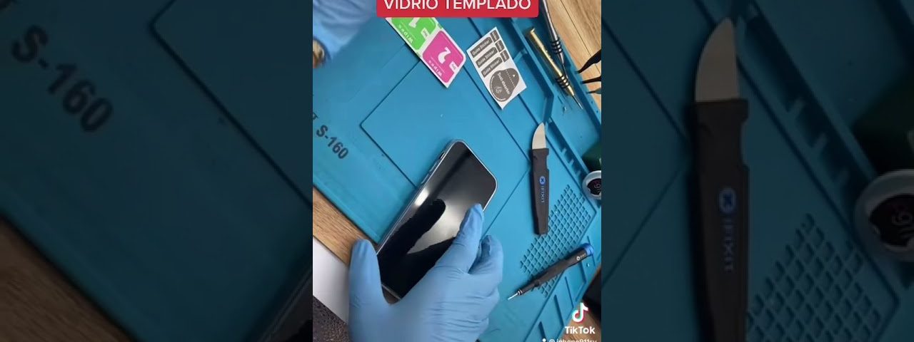 Cómo fijar el cristal suelto