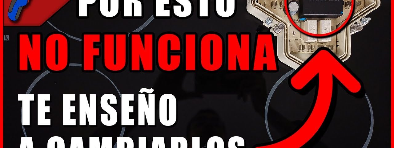 Cómo sustituir el módulo de control de vitrocerámica